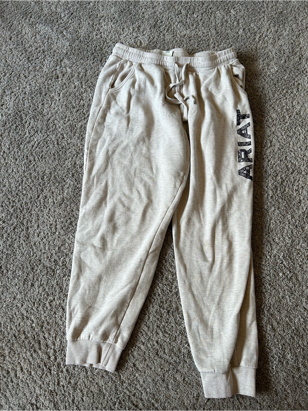 Ariat Beige sweatpants